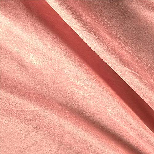 Vintage Suede Blush Pink, Fabric by the Yard