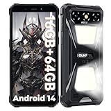 【16GB RAM + 64GB ROM】OUKITEL G5アウトドアスマートフォンは、16GB(4GB + 12GB)のRAMを搭載し、シームレスなマルチアプリ操作を実現します。64GBの内蔵ストレージは128GBの拡張容量を備え、写真や動画の保存容量をさらに増やすことができます。リモートユーザー管理とコンテンツフィルタリングを可能にするインテリジェントなペアレンタルコントロールシステムを搭載し、G5はあらゆる環境で完璧なパートナーとなります。 【6300mAh大容量バッテリー + デュアル...