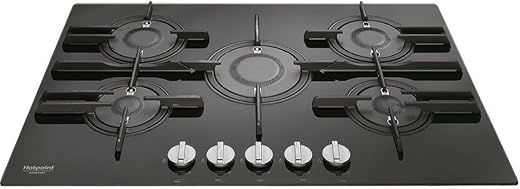 Hotpoint Ariston - Piano cottura a gas FTGHG 751 D/HA(BK) finitura nero...