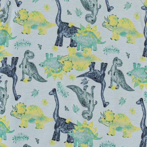 Image of Burt's Bees Baby unisex-baby Sleep & Play, Organic One-piece Romper-jumpsuit Pj, Zip Front Footed Pajama