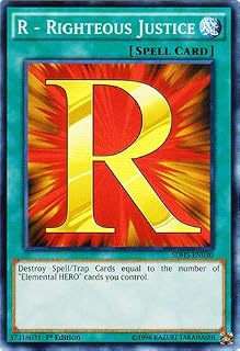 YU-GI-OH! - R - Righteous Justice (SDHS-EN030) - Structure Deck: Hero Strike - 1st Edition - Common