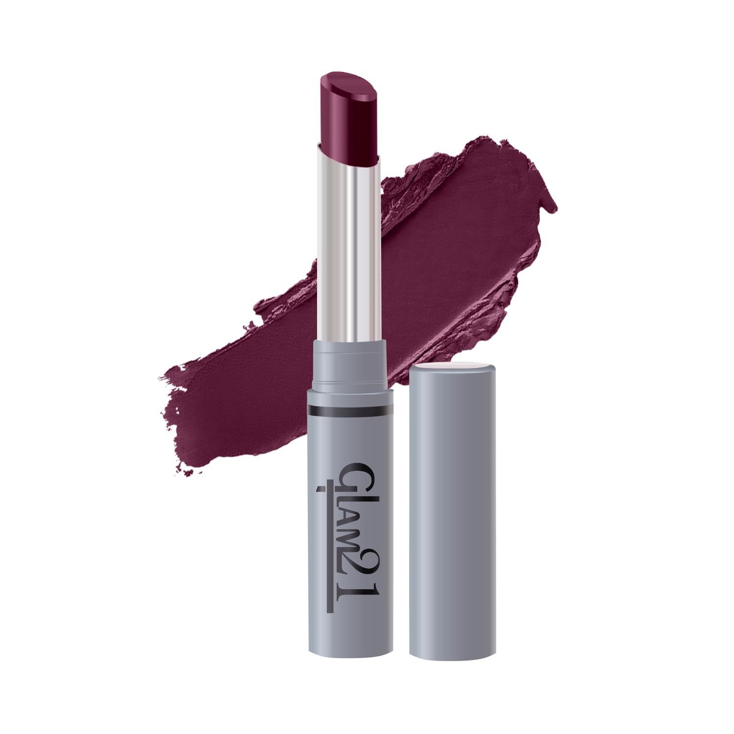 Long Lasting Non-Transfer Lipstick|Creamy Matte Formula | Smudge-Free | HD-Colored lips - 2gm|Purple Myth-06