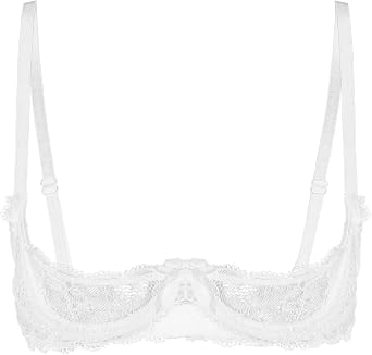 Linjinx Transparent Bra for Women Invisible Clear Ultra-fine Shoulder Strap Plastic Push Up Underwire Bra