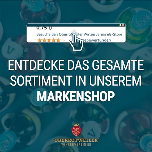 Oberrotweiler Winterflair Winzer-Glühwein rot - vollmundig fruchtiger Glühwein - der Klassiker, perfekt für die kalte Weihnachts- & Winterzeit - Anbaugebiet Kaiserstuhl (3 x 0,75 l) (Packung mit 2)