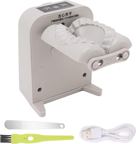 Miniatura 7 de Máquina eléctrica para hacer albóndigas, molde automático para hacer albóndigas para el hogar con cuchara y cepillo, herramienta de envoltura para