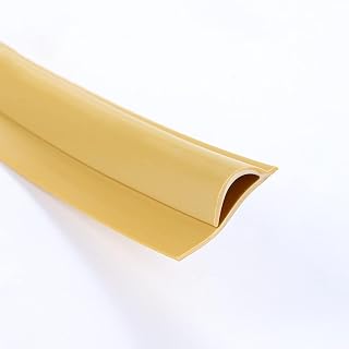 Tiras de transición para alfombras, tiras de transición suave entre suelos, tiras autoadhesivas para cortar (amarillo)