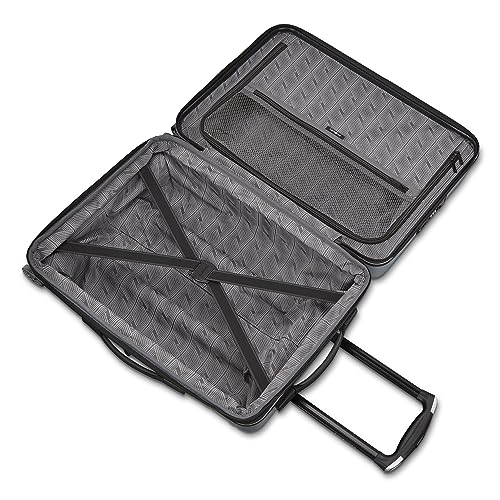Samsonite Omni 2 Pro Hardside Expandable Luggage with Spinner Wheels, PRO 2PC SET (CO/M), Arctic Silver by Samsonite - Image 4