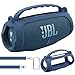 co2CREA Case Silicone for JBL Charge 5 WiFi and Portable Bluetooth Speaker, Portable Ultra-light Protective Sleeve with Carabiner and Shoulder Strap