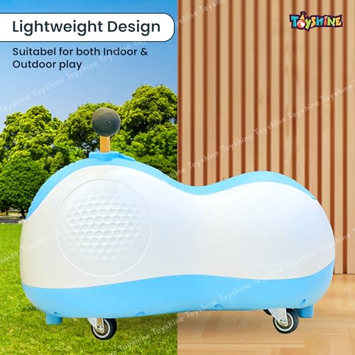 Image of Toyshine Peanut Twist Car for Kids 4 Wheel Ride-On Scooter | No Assembly Required, Easy to Carry | Ideal Gift for Boys & Girls 123 Year - Blue