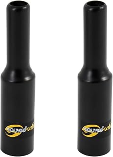 2x Soundsation SSPAD-10 Speaker stand adaptor from 35mm to 25mm Top Hat Convertor