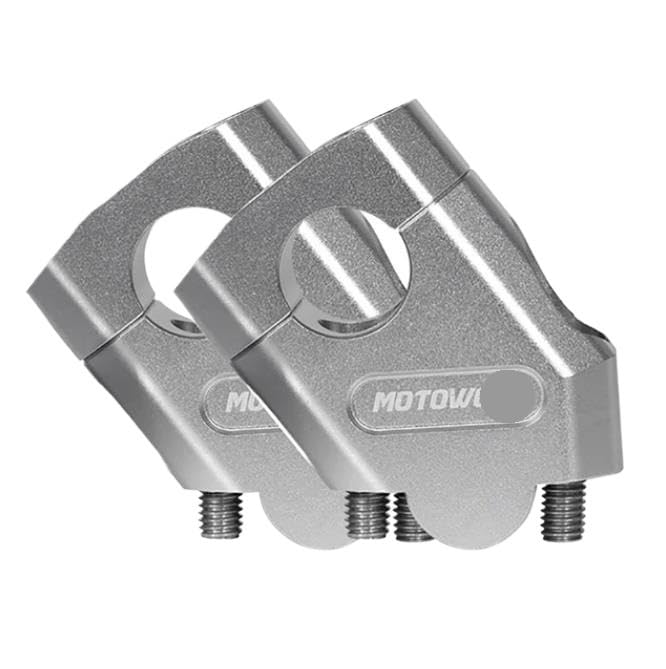 Pince de guidon moto rehaussée pour éliminer la fatigue des bras