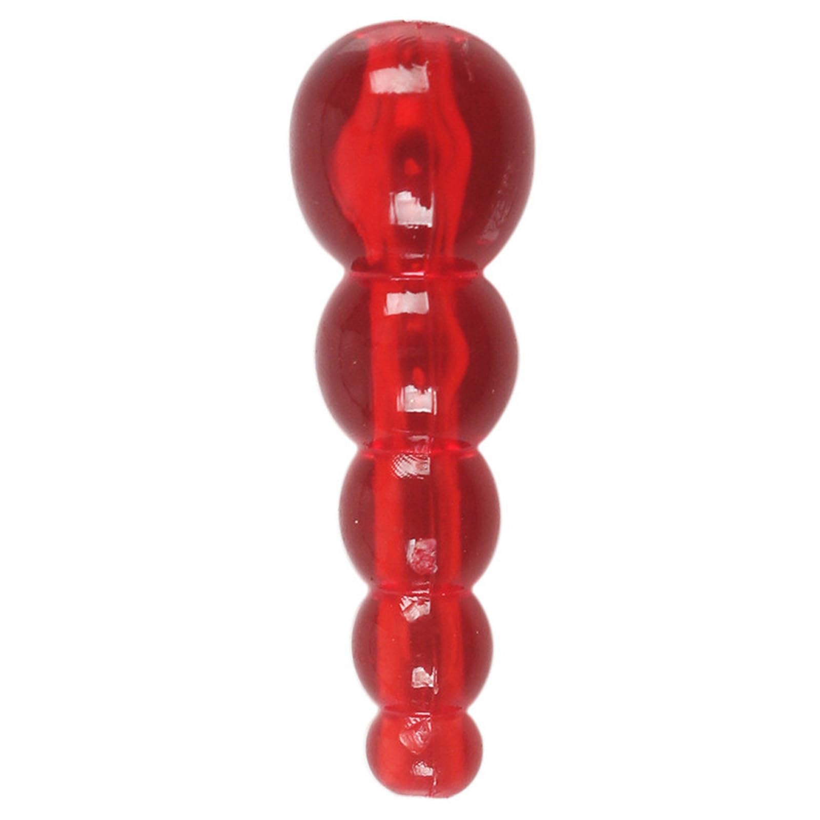 Kalttoy Red 50Pcs Stacked Fishing Beads Lures Tackle 19Mm Spinner Making Accessories Fishing Tool Spinner Lures Making Supply Beads