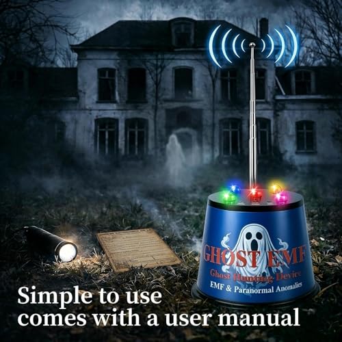 Detector EMF para Caza de Fantasmas con Sensor de Temperatura miniatura 6