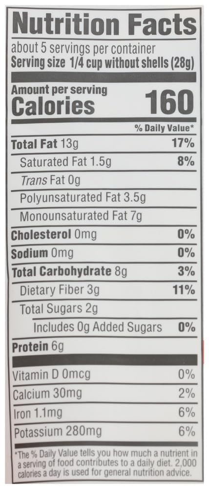 Image of 365 by Whole Foods Market, Roasted Unsalted Pistachios, 10 Ounce (Pack of 2)