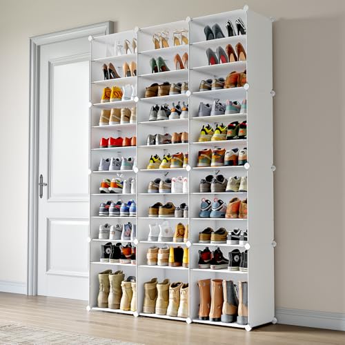 SM SunniMix Organizzatore Scarpe 4 Strati Per Bambini | Scarpiera A Coniglio Per Ingresso, Camera Da Letto, Soggiorno | Contenitore Salvaspazio Leggero - 2