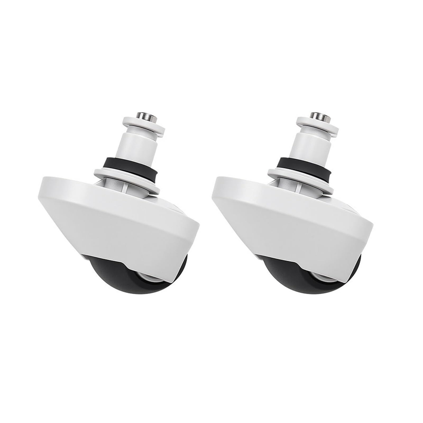 GENTERUN Vacuum cleaner wheels,Compatible For Dreame,X30 X40 S30 Pro L10s Gen 2 L10s Pro Robot Arm Series Spare Parts Kit quiet(2pc white)