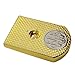 BLACKSPIRAL 2X Magazine Floor Base Plate – Sclaes Metal Gold with Chrome Plated Emblem – Fits Beretta 92A1, 96A1, M9A1, M9A3, 92X 9mm