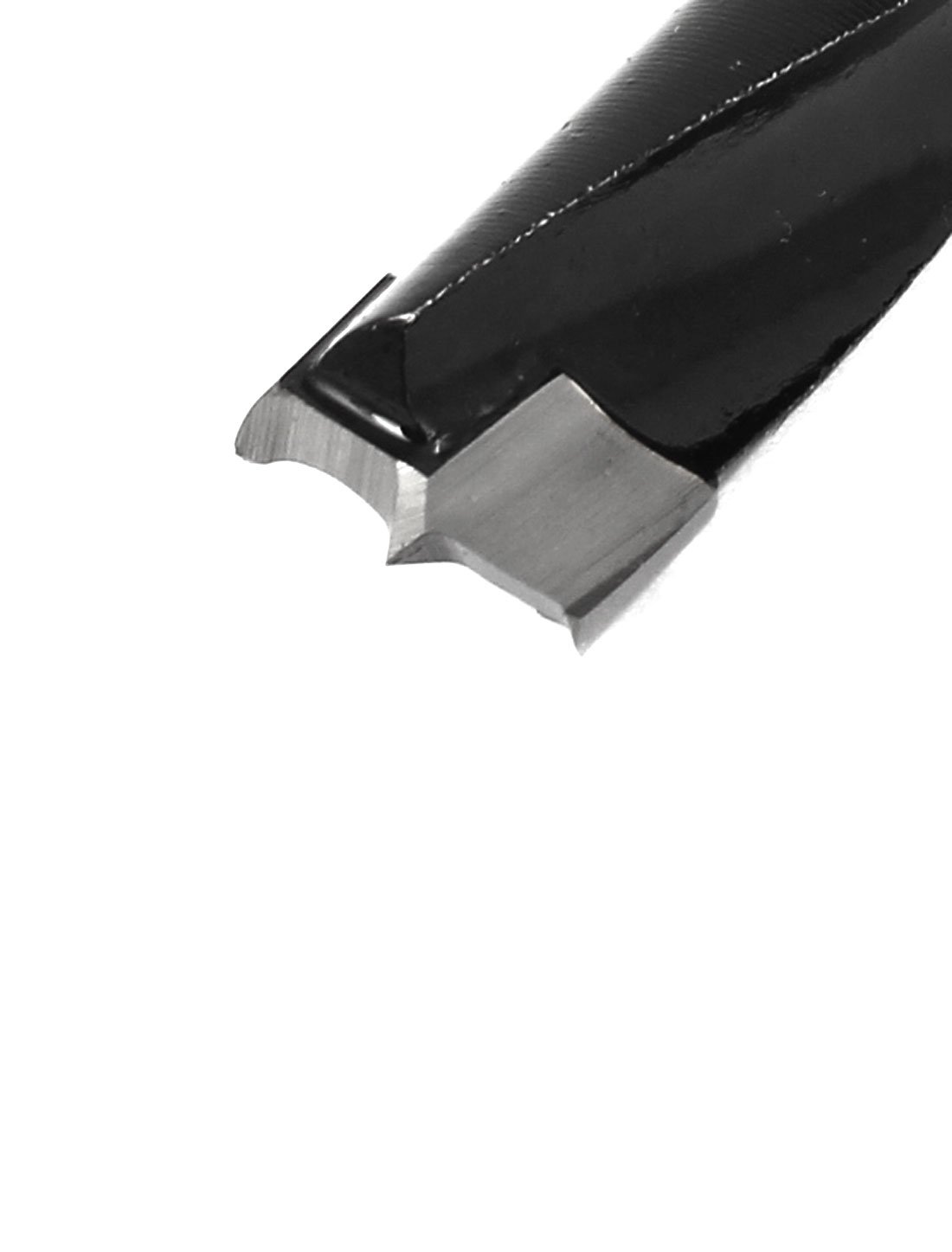 Aexit Woodworker Silver Drill Bits Tone Black Brad Point Wood Drill Bit 10mm Brad-Point Drill Bits x 70mm