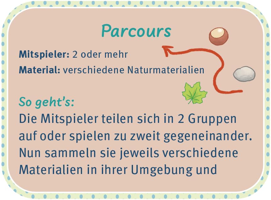 25 Spiele für draußen: Beschäftigungsideen für Kinder ab 5 Jahren und draußen spielbar ohne großen Aufwand mit Naturmaterialien