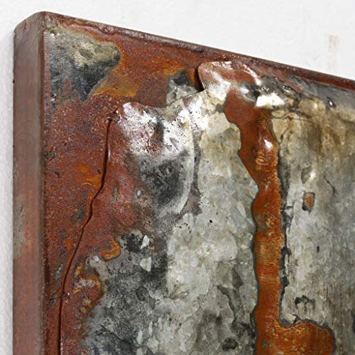 Empire Art Direct Elephant Mixed Media Iron Hand Painted Dimensional Wall Art, 60" x 40" x 2.8", Ready to Hang - Image 8