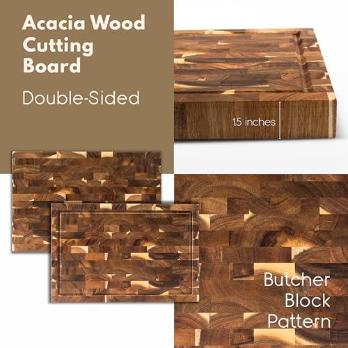 Tabla de Cortar de Madera de Acacia Personalizada miniatura 4