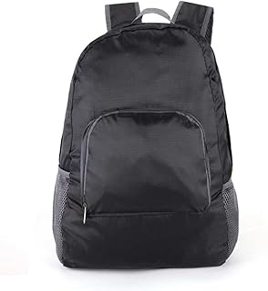 20L Pieghevole Uomini Donne Zaino Impermeabile Leggero Tinta unita Viaggi Campeggio Trekking Borse Scuola