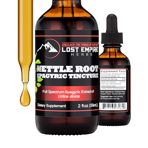 Nettle Root Spagyric Tincture (Urtica dioica) Stinging Nettle