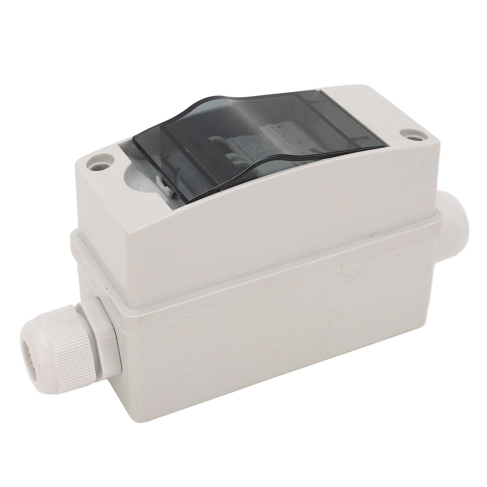 Mini Interruttore Automatico 16A DC 12-400V AC 90-400V Sezionatore Solare con Scatola Impermeabile IP65 per sistemi solari fotovoltaici e Produzione di energia off-Grid -