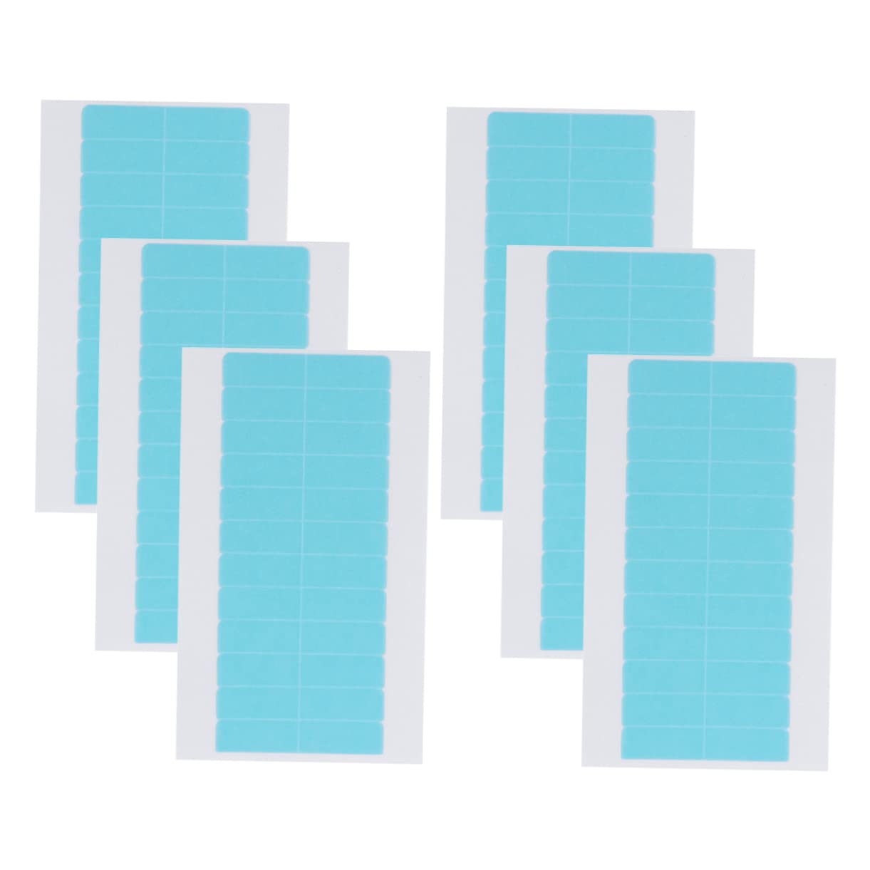 HAKIDZEL Hair Extension Tapes 6 Sheets Double-Sided High-Grade Pu for Natural Hair Waterproof Gentle Removal