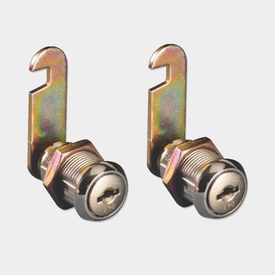 Cam Lock 16mm - Nickel Plated (Threaded) - Pack of 2-image-29