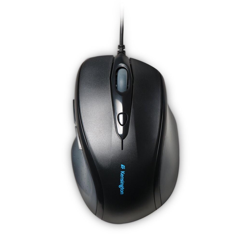 Kensington Pro Fit souris USB+PS/2 Optique 2400 DPI - Souris (Droitier, Optique, USB+PS/2, 2400 DPI, Noir)