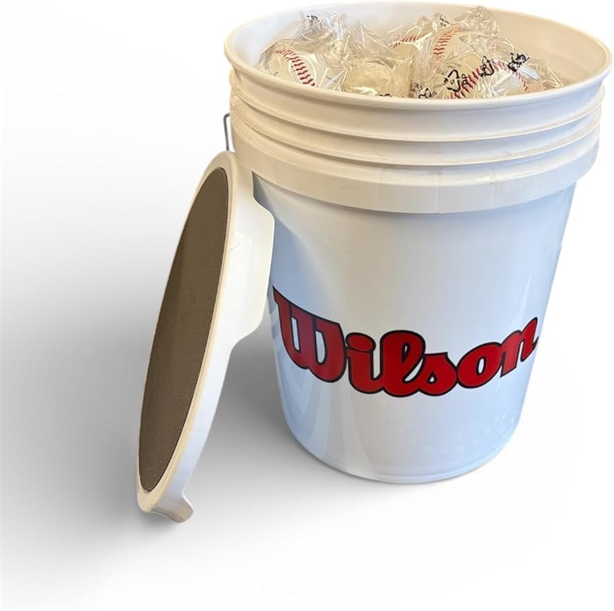 1035 Practice Baseballs Bucket (Three Dozen)