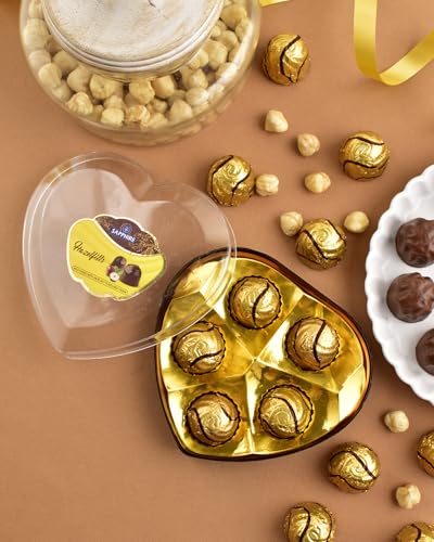 Image of Hyperfoods Chocolates Gift Pack Chocolates Combo Pack Chocolate Gift Hamper Chocolate Gift Box Sapphire Hazelfills 5Pcs