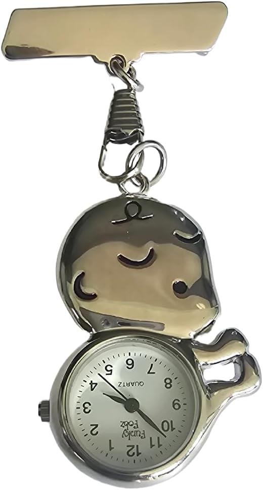 Baby Fob Watch for Nurse, Midwife Healthcare Professional Presented in White Gift Pouch