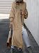 AUGCONE Women's Oversized Cardigans Sweater Long Coat Knit Fall Winter Cozy Outfits with Pockets 2026(Khaki, L)