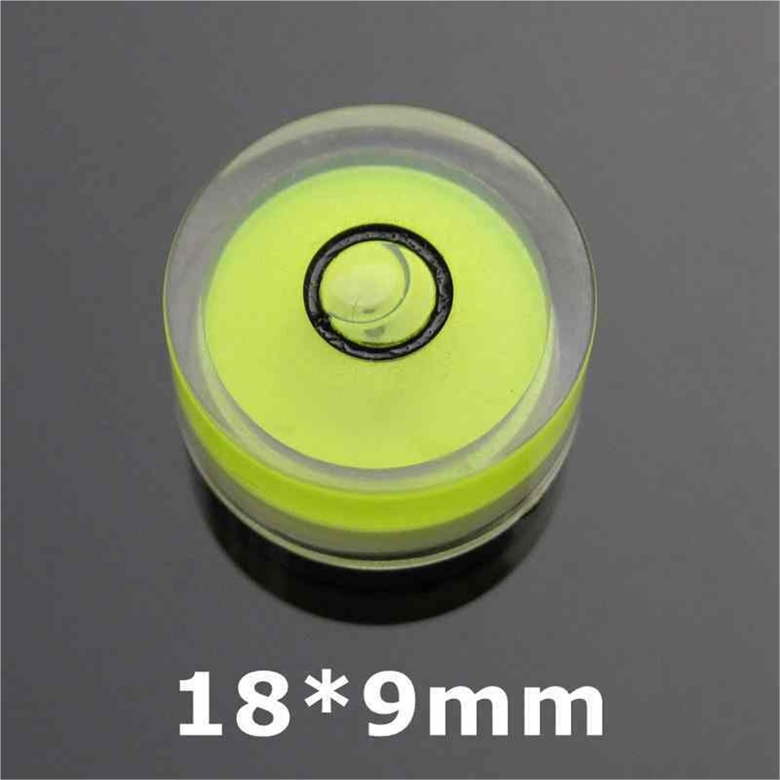 10 pièces niveau à bulle circulaire niveau à bulle rond mini niveau à bulle | 10pcs Circular spirit level Round bubble level mini spirit level(1809)