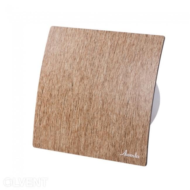 Prostko LTD Bathroom Extractor Fan - 100mm, 125mm - Pull Cord, Timer, Humidity Sensor - Silent - Turbo (100mm / 4" Silent KWS with Humidity Sensor, Wood - PEDD)