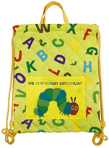 アイプランニング ナップサック はらぺこあおむし キルト グリーン W31×H39cm K1372B