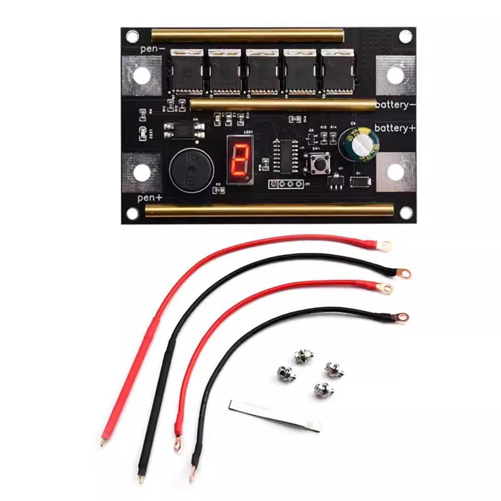 Littimoon DIY 12V Battery Storage Spot Welding Machine PCB Circuit Board Welding Equipment Spot Welder Machine Accessory