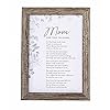 Mom now that im older gift for mom from daughter or son for mothers day christmas birthday made in usa moms 50th70th80th birthday gift 5 x 7 inches wood color  urban country home decor