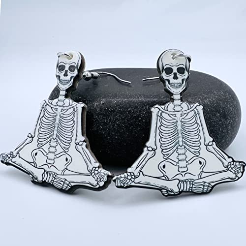Halloween Earrings for Women - Spooky Halloween Jewelry - Middle Finger Earrings - Poison Jewelry2