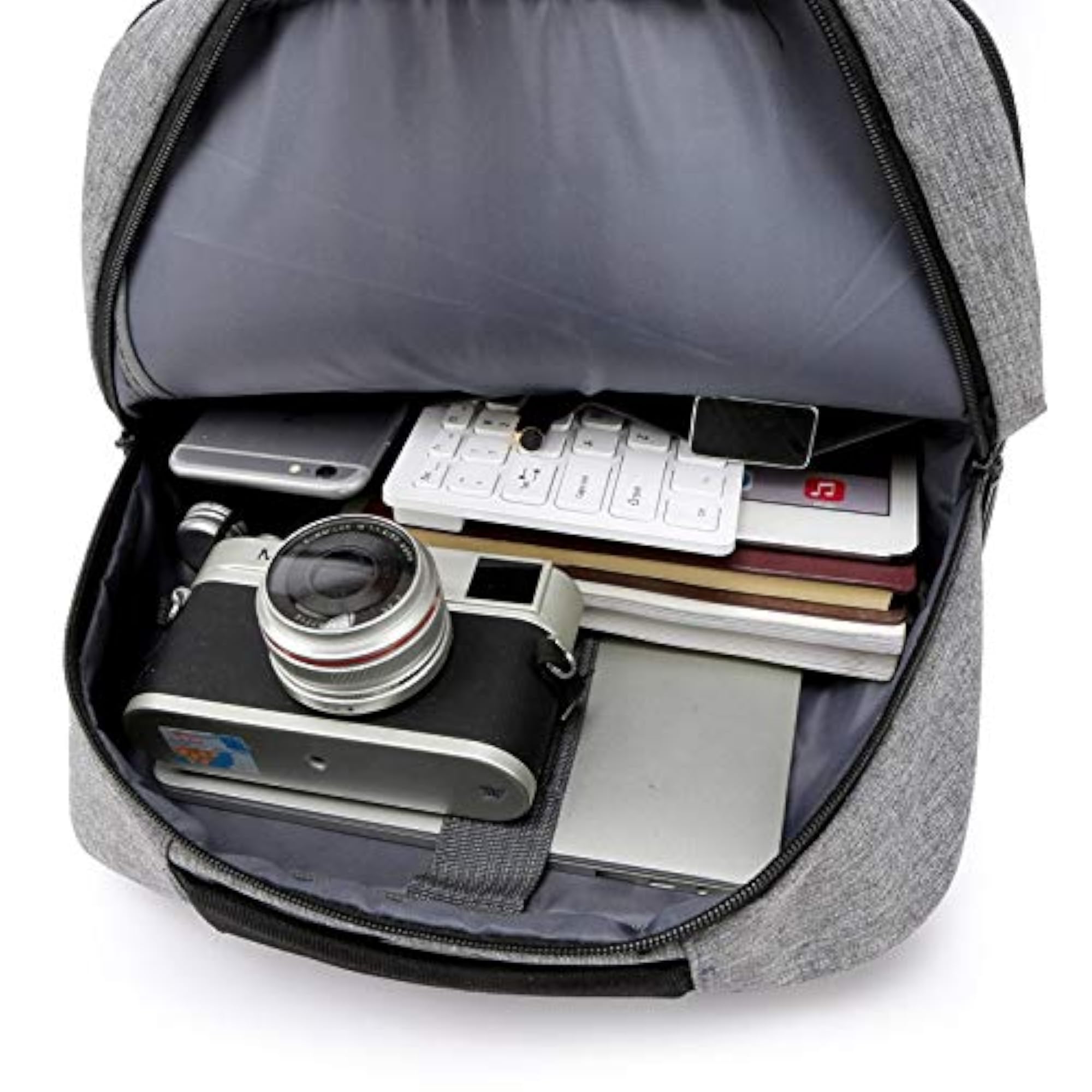 Men's Multifunctional Fashion Backpack, Simple Business Bag