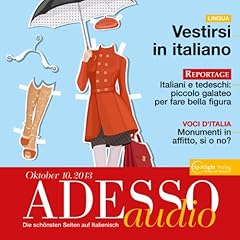 Couverture de ADESSO Audio - Vestirsi in italiano. 10/2013
