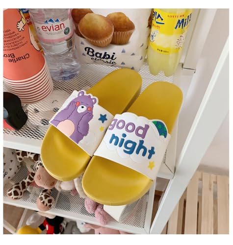 Kawaii Bear Slides for Women Cloud Slippers Cute House Slippers Indoor Outdoor Summer Sandals4
