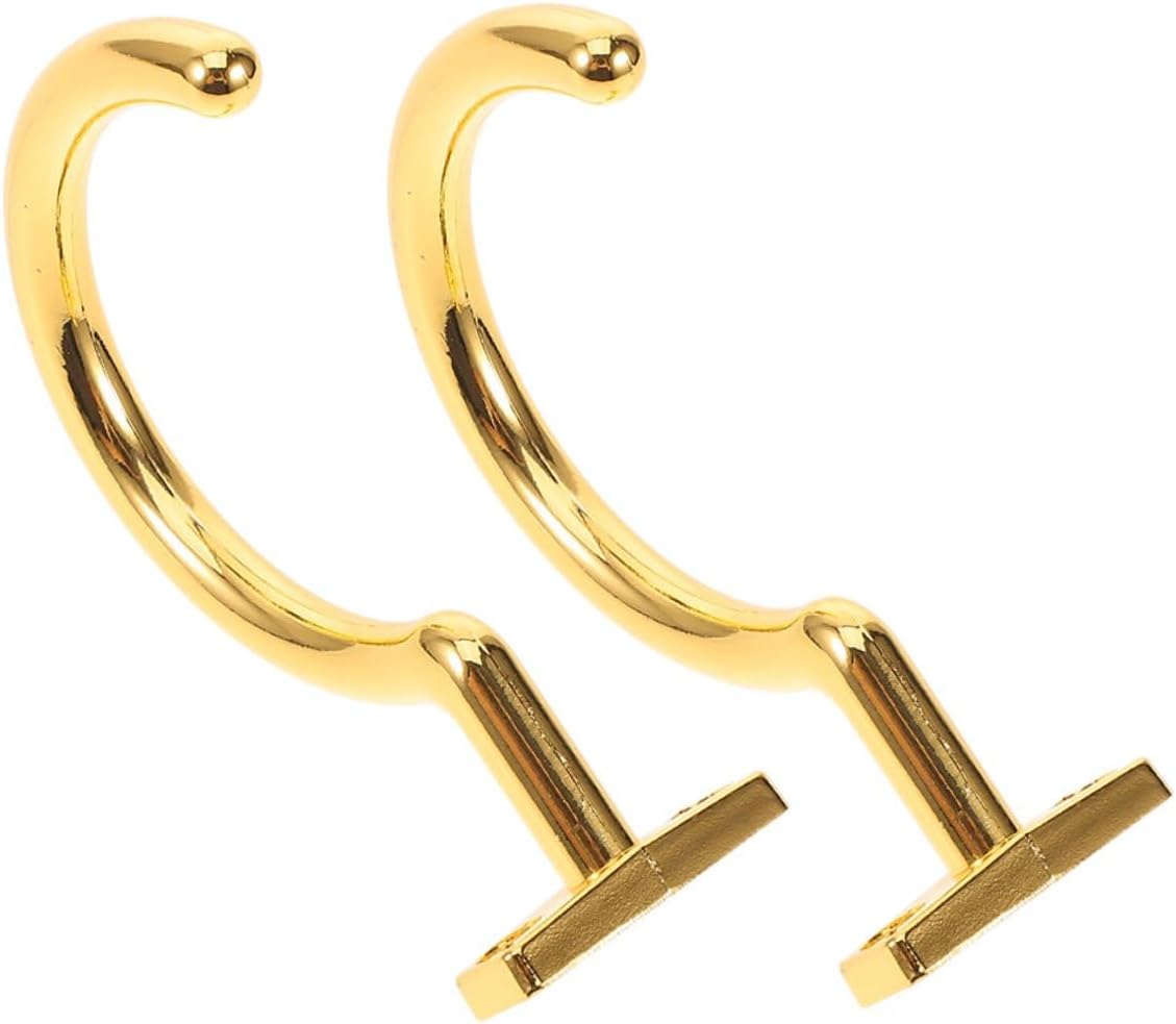Pool Table Accessories Billiard Cue Hanging Hooks Gold Iron Wall-mounted Pool Rack Holder for Cue Sticks and Triangle Racks Organizing