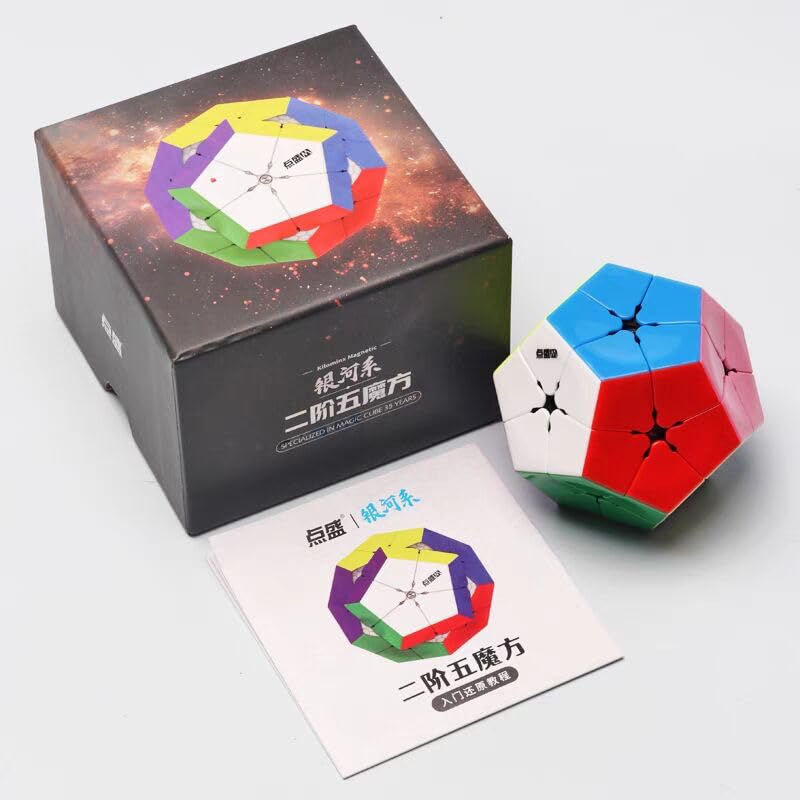 CuberSpeed Diansheng Kilominx M Magnetic 2x2 Megaminx stickerless