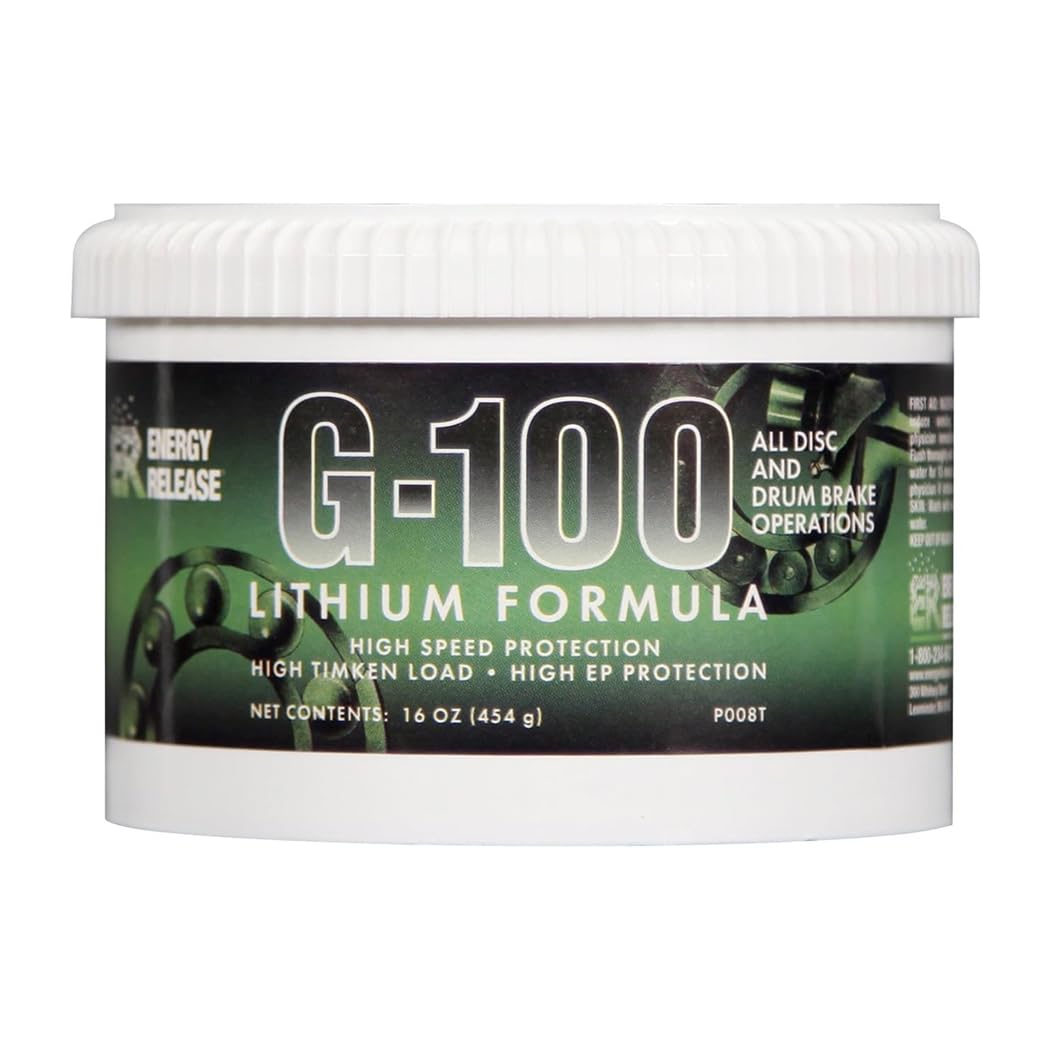 HI-GEAR ENERGY RELEASE G-100 High Speed Lithium Grease 16 fl. oz. | Premium Lithium Complex Grease for Fast Moving Applications