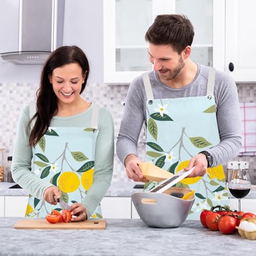 Tablier de serveuse orange idéal pour pâtisserie et bistrot