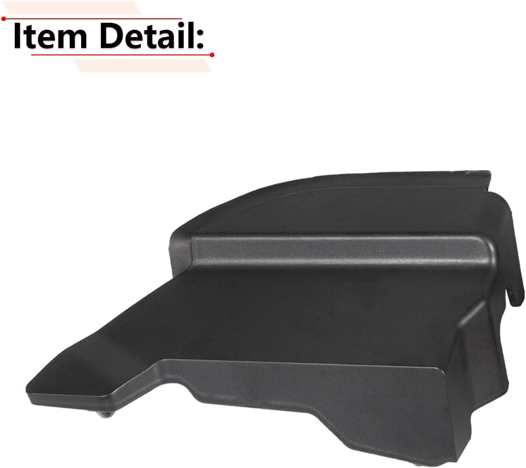 RLB-HILON Left Side Slide Rail End Molding Compatible with Toyota Sienna 2011 2012 2013 2014 Year, for 68374-08020 LH