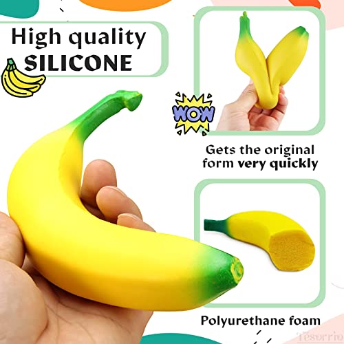 Banana Fidget Stress Relief Toy Super Stretchy Banana Adult Toys ADHD